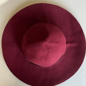 ASOS red wool hat, L